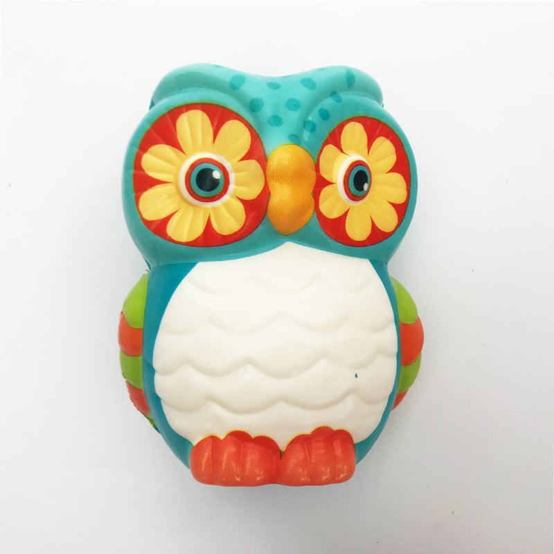 Soft Touch Owl & Unicorn Stress Relievers