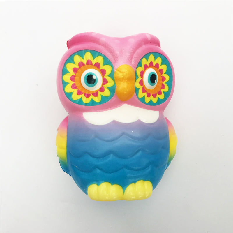 Soft Touch Owl & Unicorn Stress Relievers